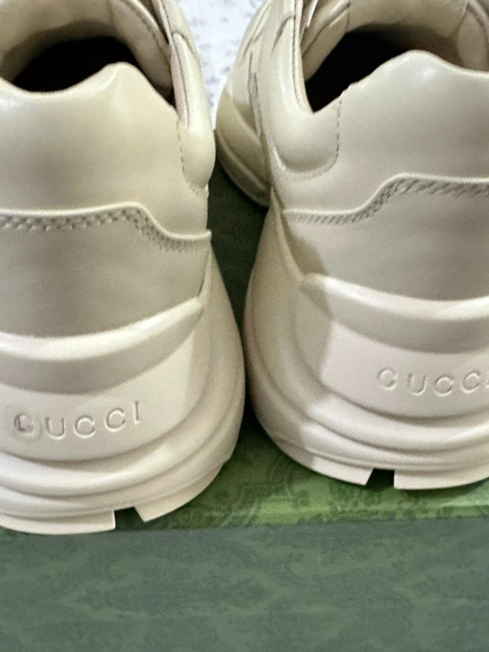 Gucci Rhyton Cat Print Chunky Sneakers - Picture 4 of 5